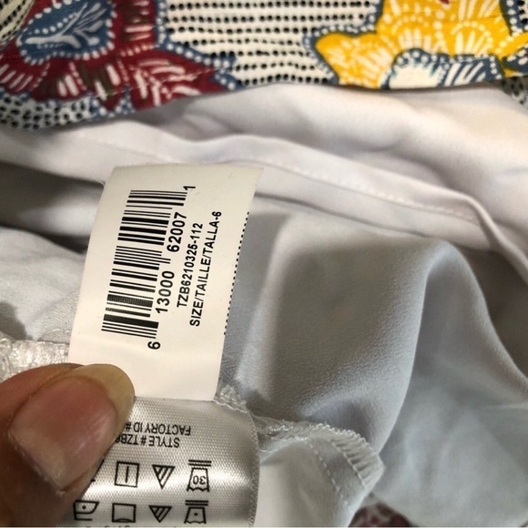 BCBGeneration Womens Sheath Dress Floral Print One Shoulder  Draped Size:6 - Picture 14 of 16